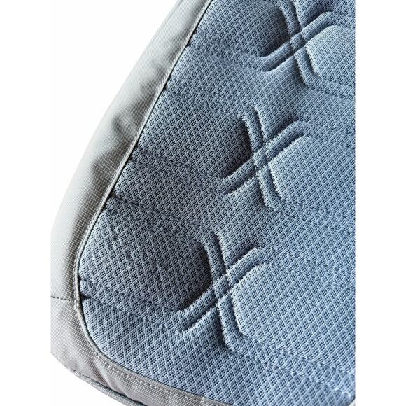 Patagonia Atom Sling Bag Backpack Crossbody Dusty Blue and Yellow main image 8